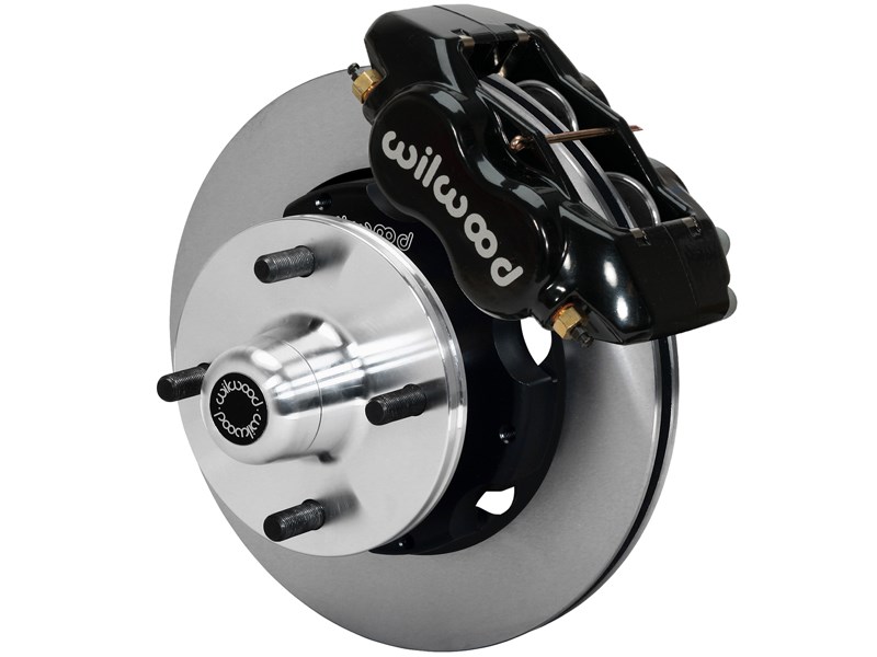 Wilwood 140-12535 FDL Pro 11" Front Hub Brake Kit, Black, 1963-1966 Ford