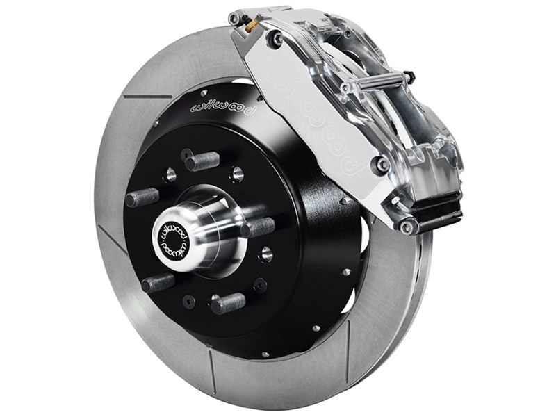 Wilwood 140-13225-P FNSL6R Front Hub Big Brake Kit,14", Polished TCI-IFS,71-78 (Pinto Based)