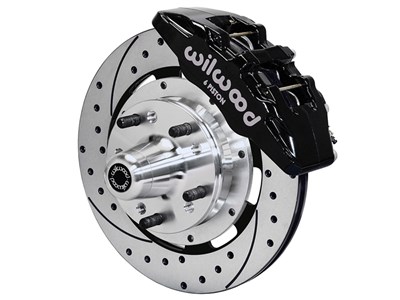 Wilwood 140-13377-D Dynapro-DB Front Big Brake Kit,11", Drilled 1974-1980 Pinto/Mustang II Disc