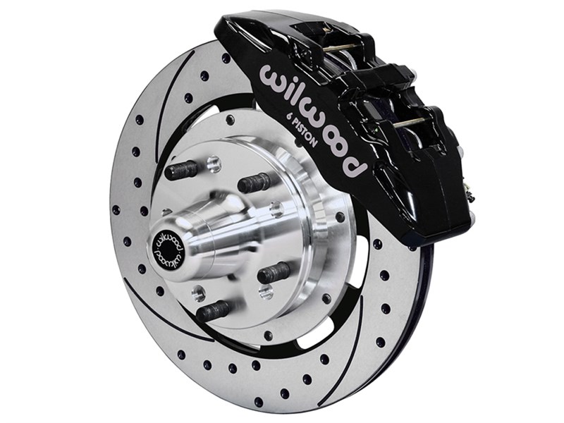 Wilwood 140-13378-D Dynapro-DB Front Big Brake Kit,12", Drilled 1974-1980 Pinto/Mustang II Disc