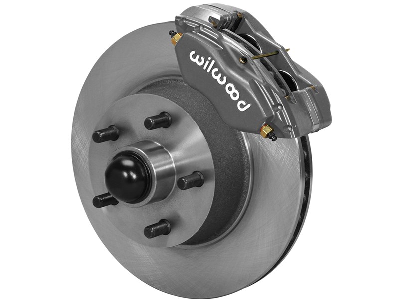Wilwood 140-13477 Dynalite 11" Front Hub Big Brake Kit, Gray, 1970-1974 Ford & Mercury