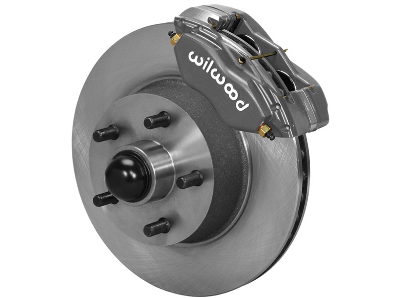 Wilwood 140-13653 Dynalite 11" Front Hub Big Brake Kit, Gray, 1960-1968 Ford & Mercury