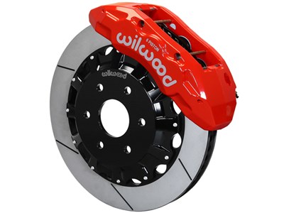 Wilwood 140-13876-R Front TX6R Red 16" Slotted Big Brake Kit 1999-2018 GM 1500 Truck/SUV