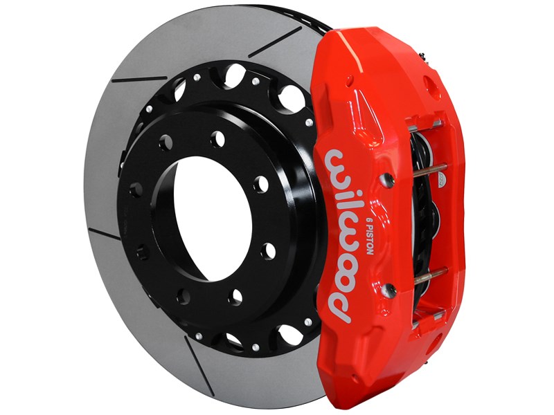 Wilwood 140-13879-R Rear TX6R Red 16" Big Brake Kit 1999-2010 GM 2500 Truck/SUV 4.84 Center Bore