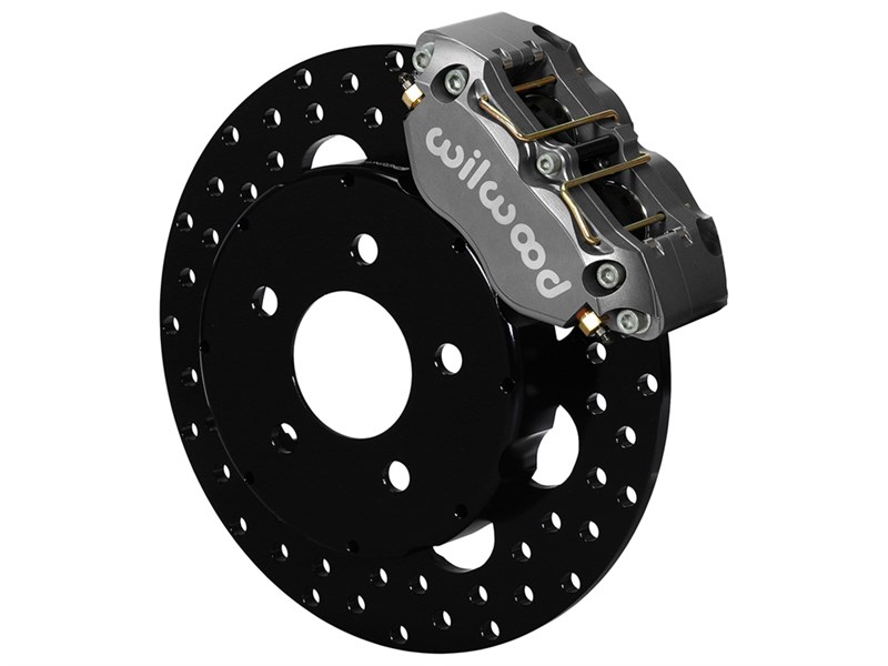 Wilwood 140-14100-D Dynapro Radial 13-in Drilled Front Drag Brake Kit for 2015-2020 Ford Mustang