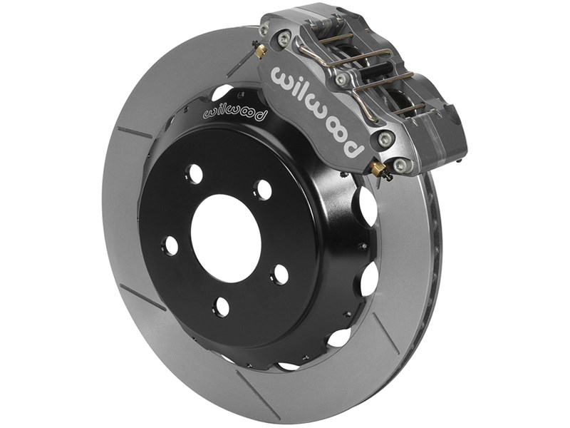 Wilwood 140-14103 Dynapro Radial 13-in Slotted Front Drag Brake Kit for 2015-2020 Ford Mustang