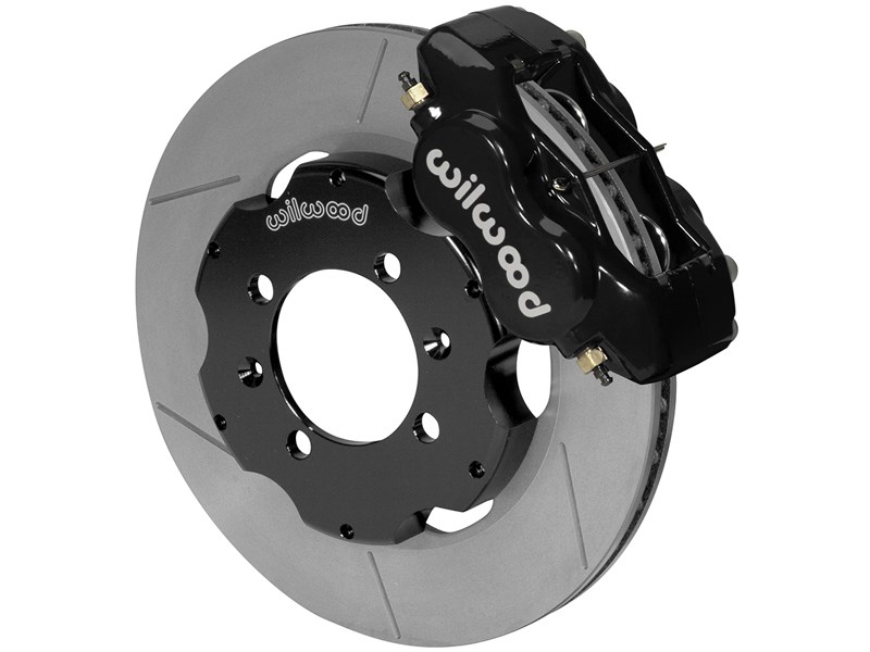 Wilwood 140-14316 Dynapro-ST 11" Front Race Brake Kit, Slotted, Black, 1990-2005 Mazda Miata