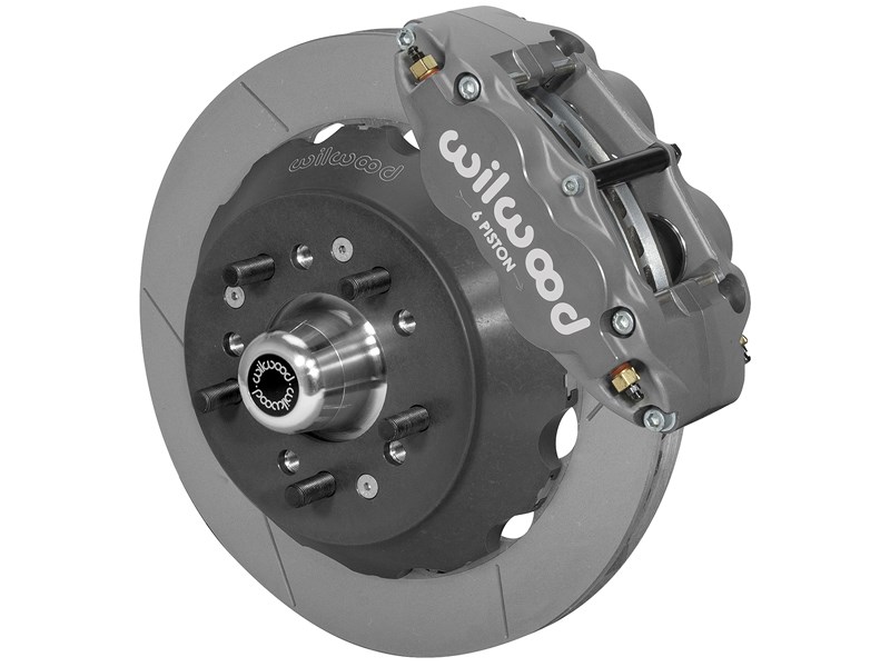 Wilwood 140-14542 Superlite 6R Dynamic 13" Front Big Brake Kit, Slotted, Anodized, 1964-1972 GM Car