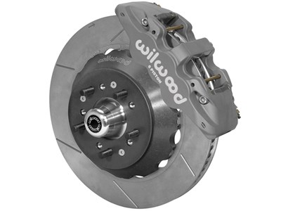 Wilwood 140-14544 AERO6R 14" Front Race Big Brake Kit, Slotted, Gray Anodized, 1964-1974 GM Cars