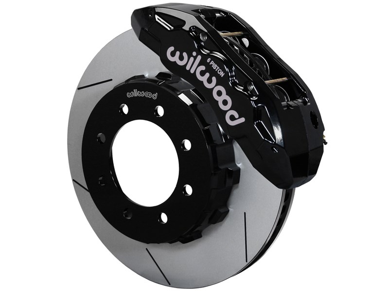 Wilwood 140-14558 TX6R Front Black 15" Slotted Big Brake Kit 2013-2023 Ford F250/F350 4WD SRW