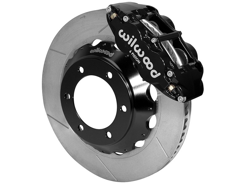 Wilwood 140-14577 SL6R 13" Front Big Brake Kit, Black, Slotted, 2005-2017 Tacoma FJ 4Runner GX460