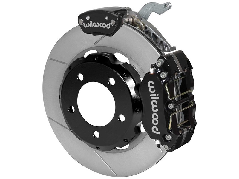 Wilwood 140-14640 NDPR/MC4 12.19" Rear Big Brake Kit W/Lines, Black, Slotted for Backdraft