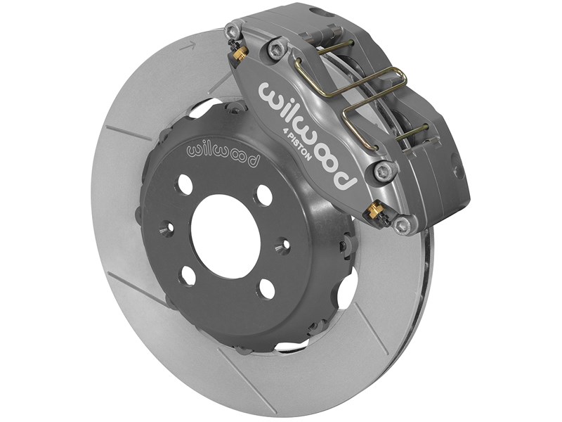 Wilwood 140-14940 Dynapro 12" Front Race Brake Kit, Slotted, Gray Anodized, 1990-2013 Honda Acura