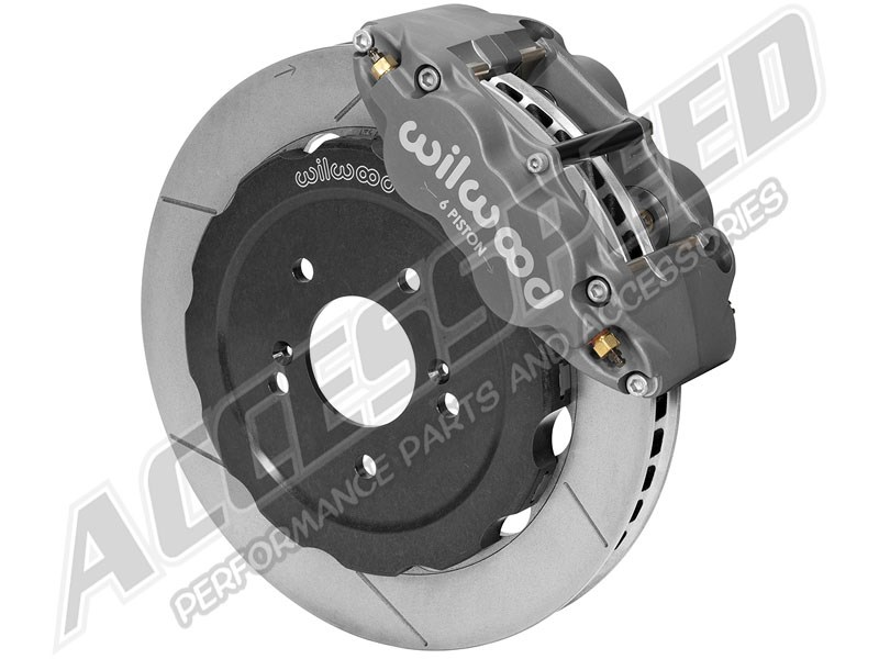 Wilwood 140-14965 Superlite 6 RACE Front Big Brake Kit Anodized Slotted 2000-2009 Honda S2000