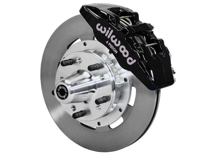 Wilwood 140-15198 Dynapro 6 Front 12.19" Big Brake Kit, Black, 1965-1972 Mopar C-Body