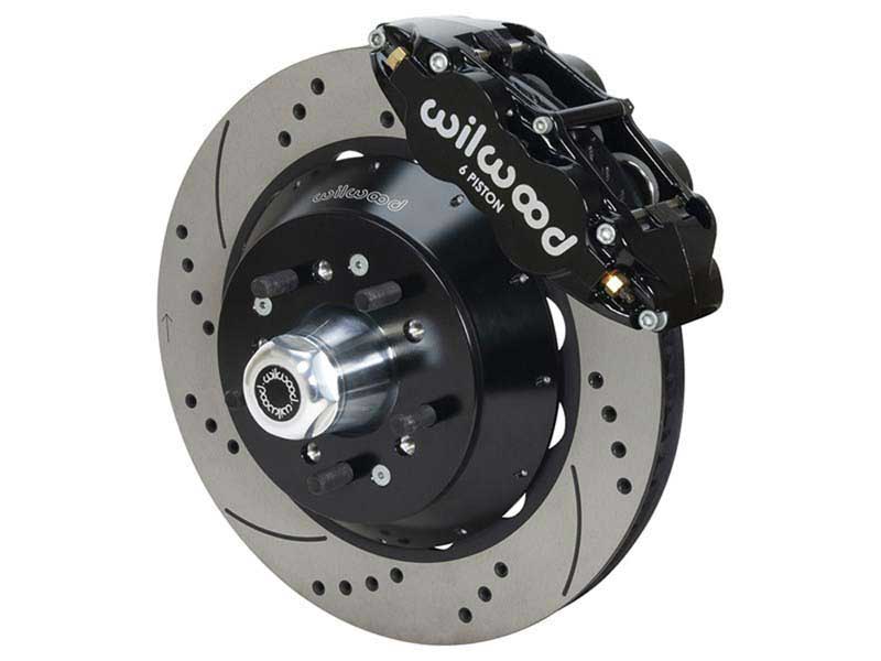 Wilwood 140-15278-D SL6R Front 13" Big Brake Hub Kit Black Drilled 1982-1992 Camaro & Firebird