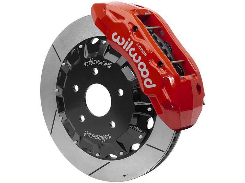 Wilwood 140-15807-R TX6R Front 16" Big Brake Kit, Slotted Rotors, Red Calipers, 2013-2019 Ram 1500