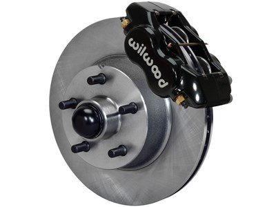 Wilwood 140-15908 Forged Dynalite-M Front 11" Big Brake Kit, Black Calipers, 1964-1974 GM A/F/X Bod