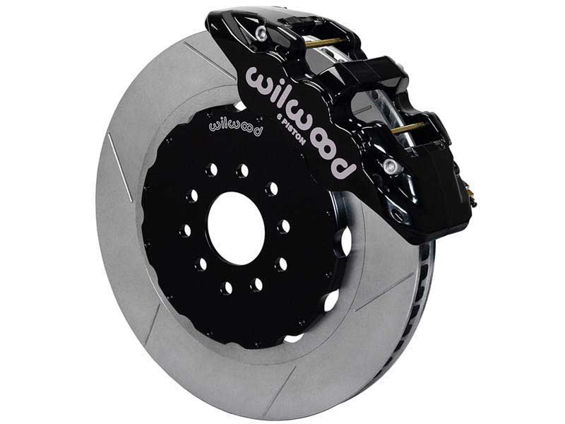 Wilwood 140-16403 AERO6 Front Hat Big Brake Kit,14" 1994-2004 Mustang w/Lines