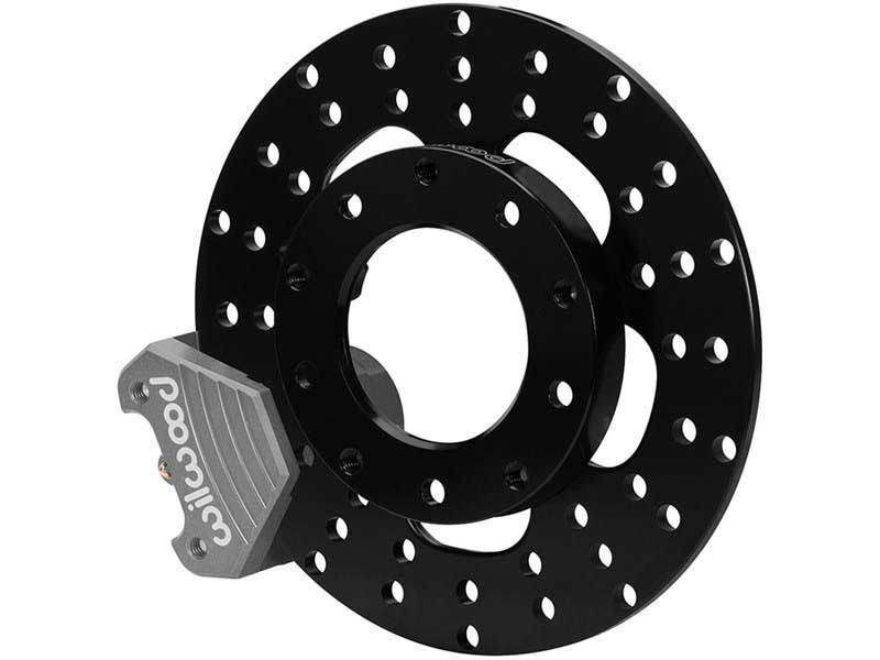 Wilwood 140-16559-D FDL Floater Front Drilled Drag Brake Kit for Santhuff Strut Spindle Mount Wheel