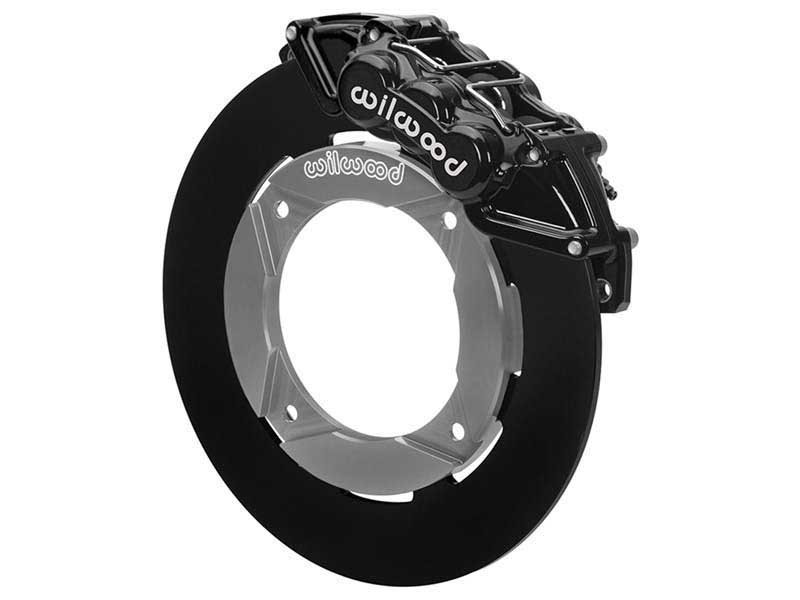 Wilwood 140-16626 Front UTV6 Big Brake Kit, Black, Plain Rotors for 2019-up Honda Talon 1000