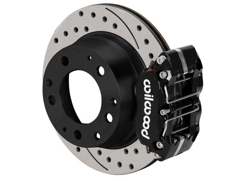 Wilwood 140-16682-D NDPR 11.42" Rear Big Brake Kit With Lines, Drilled, Black, 1984-1989 Porsche 911