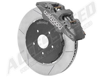 Wilwood 140-16859 AERO6 14" Front Road Race Big Brake Kit, Slotted, Fits 1994-2004 Ford Mustang