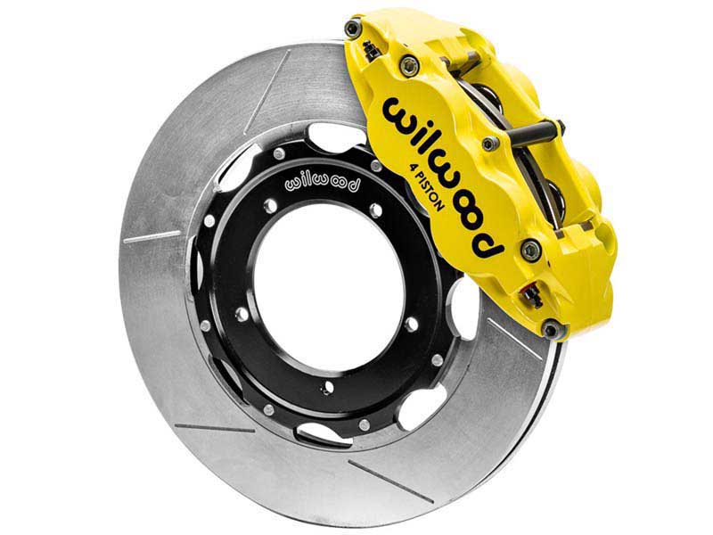 Wilwood 140-16937-Y FNSL4R Front 12" Big Brake Kit, Yellow for 1969-1974 Porsche 911 w/3" MT