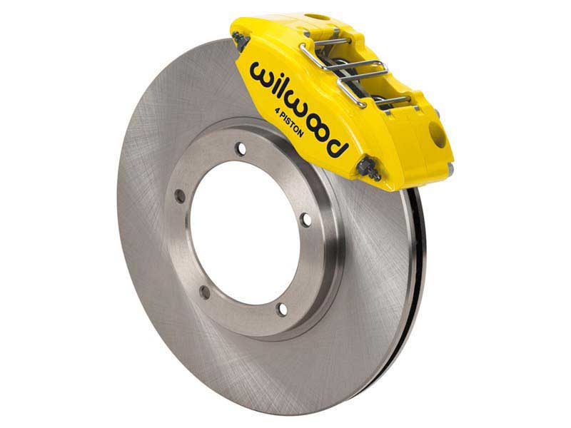 Wilwood 140-16946-Y Powerlite Front 11" Big Brake Kit, Yellow for 1969-1974 Porsche 911 w/3" MT