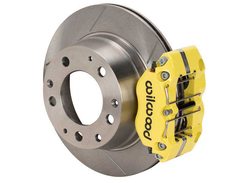 Wilwood 140-17003-Y NDPR 11.42" Rear Big Brake Kit W/Lines, Slotted, Yellow, 1984-1989 Porsche 911
