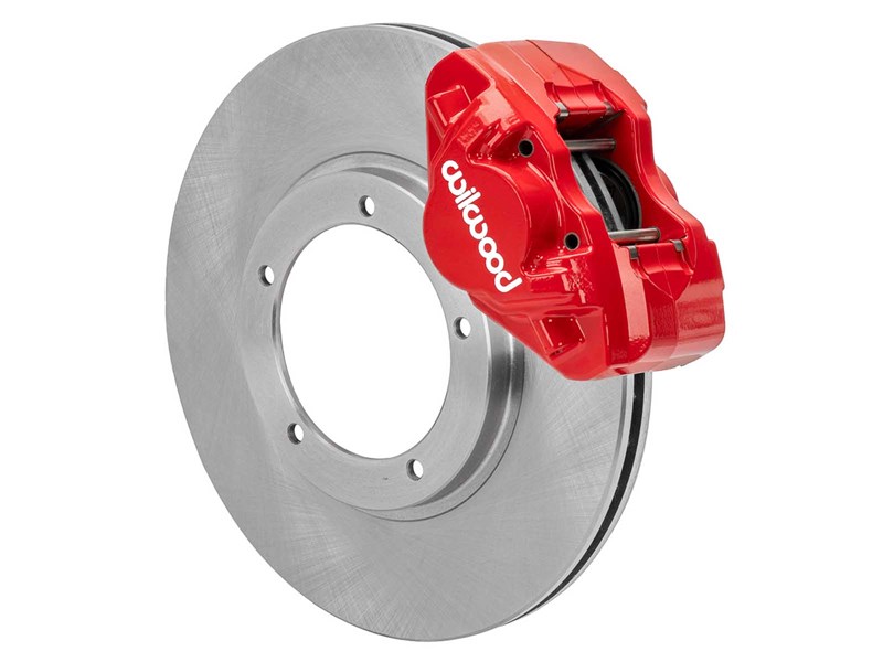 Wilwood 140-17652-R D31 11" Front Big Brake Kit W/Lines, Red for 1969-1974 Porsche 911 W/3.00 Mount