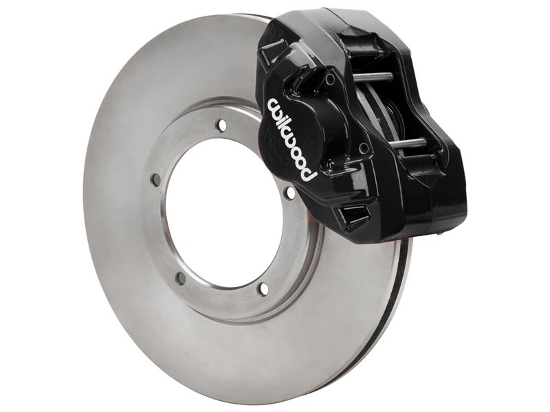 Wilwood 140-17654 D45 11" Front Big Brake Kit W/Lines, Black for 1984-1989 Porsche 911 W/3.50 Mount