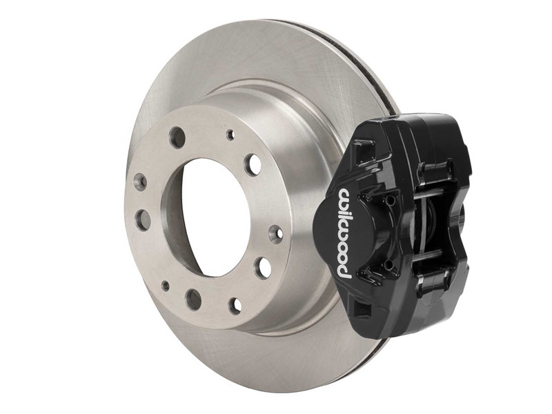 Wilwood 140-17655 D31 11.42” Rear Brake Kit W/Lines, Black for 1969-1983 Porsche 911 W/3.00 Mount