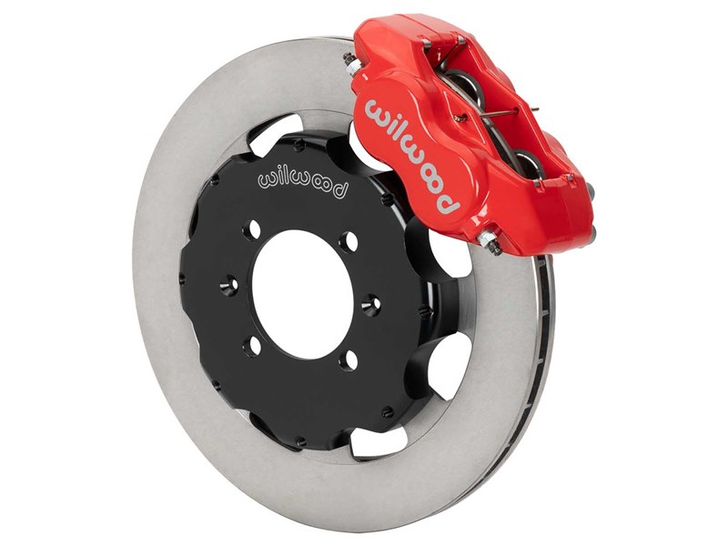 Wilwood 140-17937-R Dynalite 11.75" Front Brake Kit W/Lines, Red Calipers for 2016-up Mazda Miata
