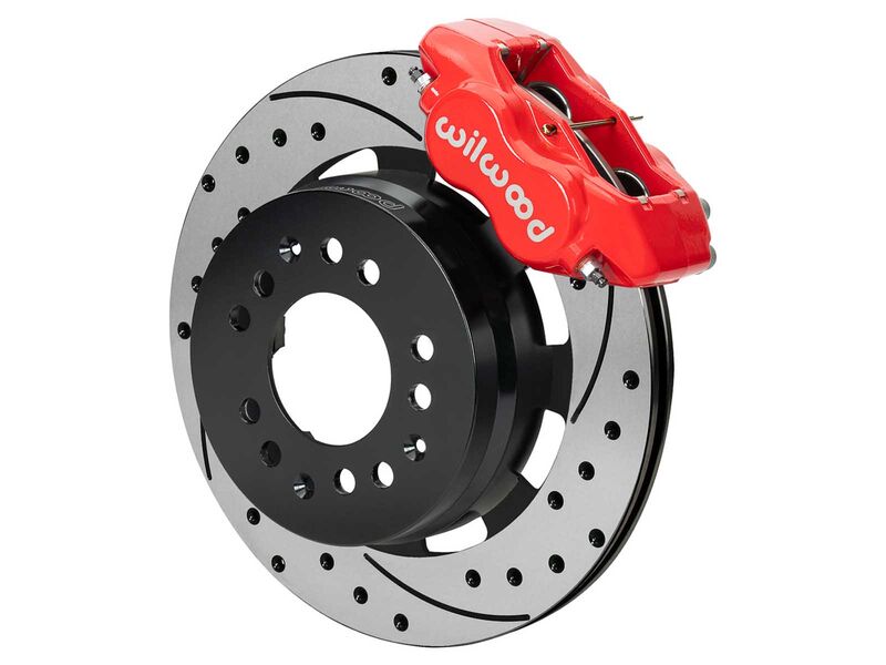 Wilwood 140-17982-DR FDL 12" Front Brake Kit Drilled Art Morrison, Roadster Shop Wilwood Spindles