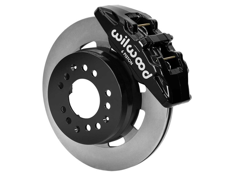 Wilwood 140-17984 DPR6 12" Front Brake Kit Black for Art Morrison, Roadster Shop Wilwood Spindles