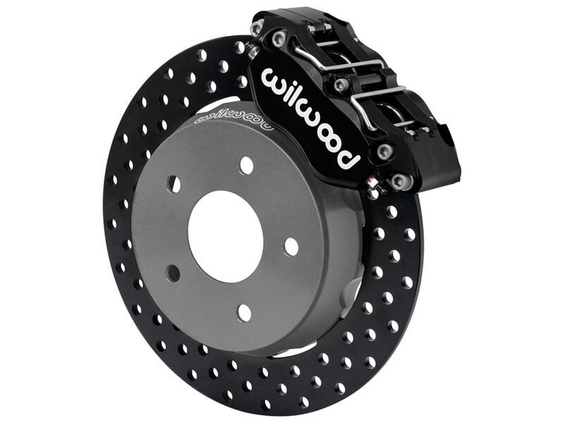 Wilwood 140-18059-D Front Big Brake Kit, Black, Drilled, 2022-up Polaris RZR Turbo & Pro R 5-Lug