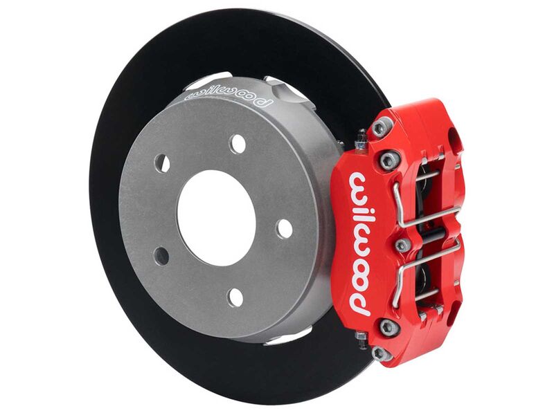 Wilwood 140-18060-R Rear Big Brake Kit, Red, Plain Rotors, 2022-up Polaris RZR Turbo & Pro R 5-Lug