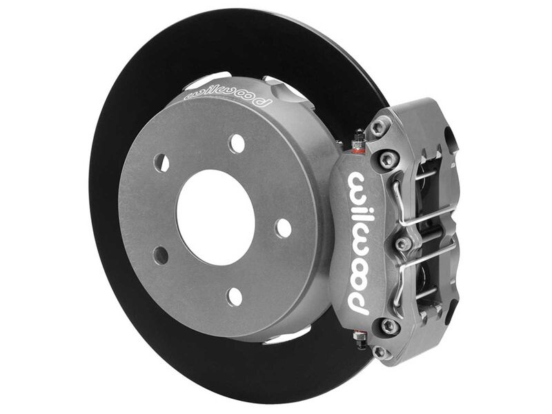 Wilwood 140-18073 Rear Race Big Brake Kit, Gray Ano, for 2022-up Polaris RZR Turbo & Pro R 5-Lug