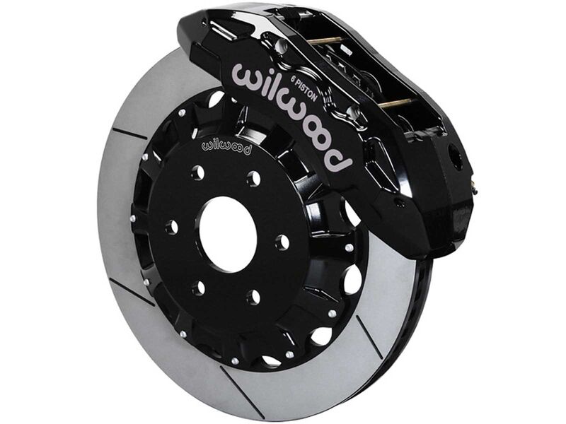 Wilwood 140-18207 TX6R Front 16" Big Brake Kit with Lines, Black for 2013-2018 Ram 1500 4WD