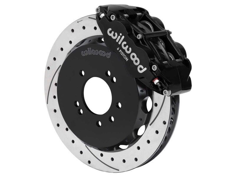 Wilwood 140-18253-D FNSL6R Front 14" Big Brake Kit, Drilled for 1995-1998 Nissan Skyline
