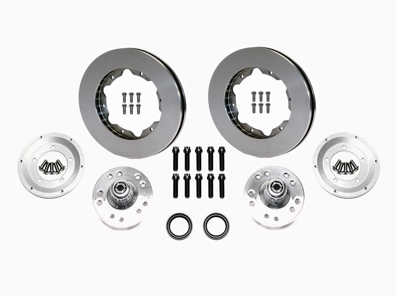 Wilwood 140-2261 Front 11" Rotor & Hub Kit for 1975-1980 Granada Spindle