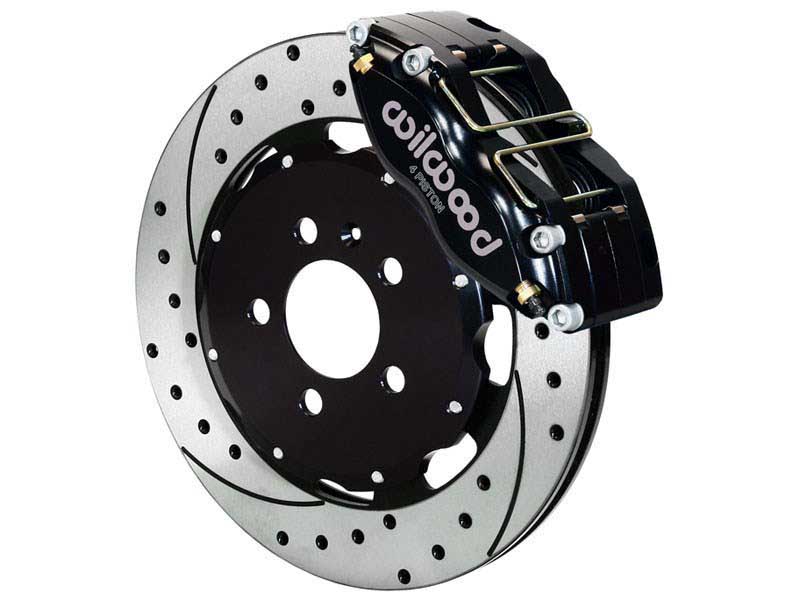 Wilwood 140-8276-D Dynapro 4 Front 12.2-in Big Brake Kit Black Drilled 2000-05 Golf/Jetta IV Audi T