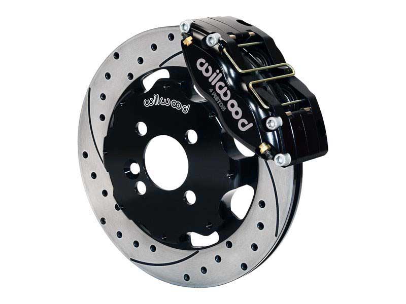 Wilwood 140-8528-D Dynapro 12" Front Brake Kit, Black, Drilled, 2002-2015 Mini Cooper 4-Lug