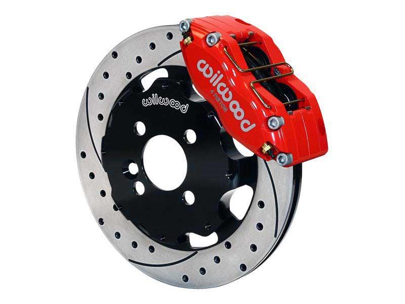 Wilwood 140-8528-DR Dynapro 12" Front Brake Kit, Red, Drilled, 2002-2015 Mini Cooper 4-Lug