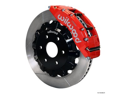 Wilwood 140-8992-R Front 16" TC6R Big Brake Kit, Red, Slotted, Fits 2000-2018 GM Truck/SUV 6-Lug