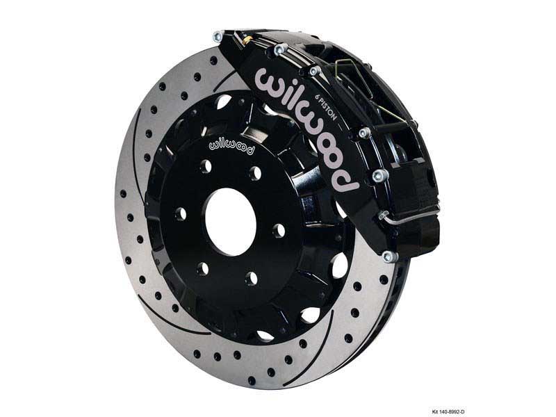 Wilwood 140-8996-D TC6R 6-Piston Black Big Brake Kit 16" SRP Rotors 1999-2011 GM Truck/SUV 8-Lug