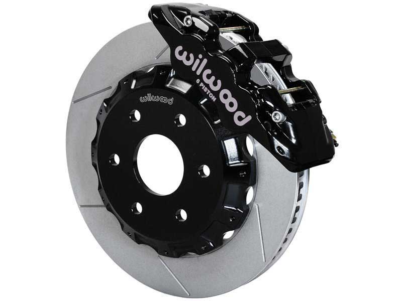 Wilwood 140-9789 AERO6 Black Front 14.25" Big Brake Kit 2000-2019 GM Truck/SUV