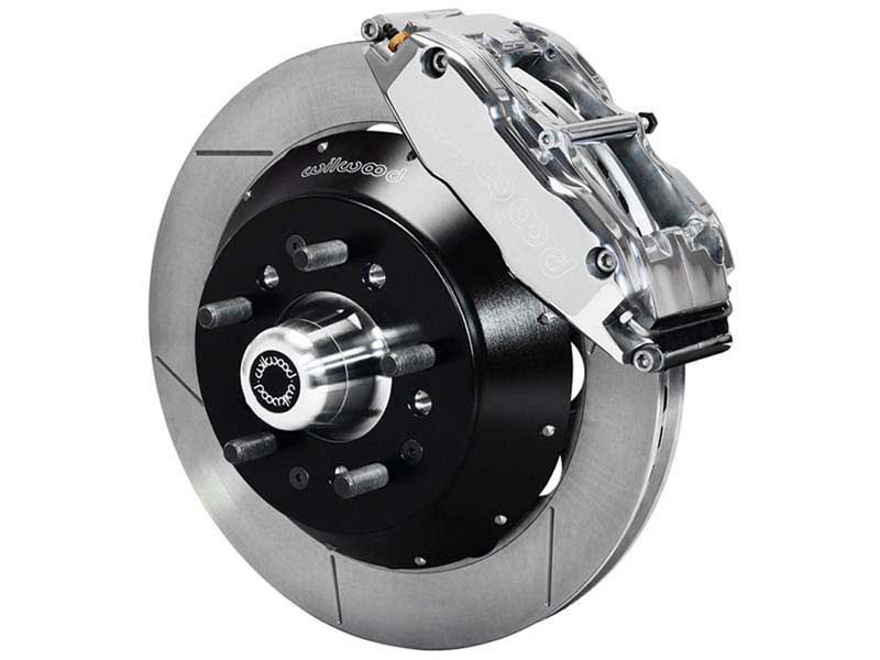 Wilwood 140-9801-P FNSL6R Front Hub Big Brake Kit,13", Polished 1974-1980 Pinto/Mustang II Disc
