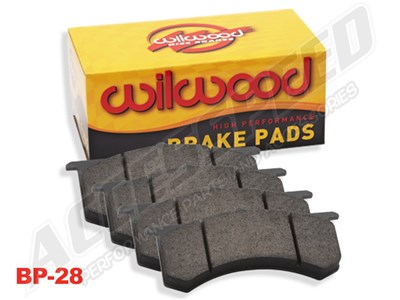 Wilwood 150-28-6620K BP-28 Brake Pad Set #6620 0.80 Thick for AERO4 AERO6 Calipers